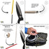 TOFL Softball and Baseball Glove Lace Kit, Mitt Lace Repair Kit, 2 Leather Laces with Needle