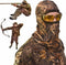 Lightweight Camo Face Mask for Hunting, Turkey Hunting Gear for Men, Camouflage Face Masks