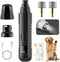 2026 New Silent Groom Pro Pet Nail Grinder, 5-Speed Dog Nail Grinder
