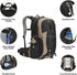 Maelstrom 40L Hiking Backpack - Waterproof Daypack with Rain Cover, Khaki