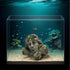 Reptile Cave Hideout Tank Accessories, Aquarium Hideaway Cave Decorations for Amphibians, Betta Fish, Shrimp, Lizards