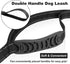 Laqibak Heavy Duty Dog Leash, Double-Sided Reflective, 6 FT with Double Handle, Lockable Safety Carabiner for Medium &