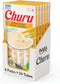 INABA Churu Cat Treats, Grain-Free, Lickable Creamy Purée Cat Treat/Topper with Vitamin E & Taurine, 0.5 Ounces Each