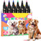 MSDADA 12-Color Quick-Dry Dog Nail Polish Kit Safe Polish Pens for Puppy