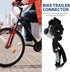 Universal Bike Trailer Hitch Connector Coupler: Quick Release Bicycle Trailer Hitch Adapter for Cycling Accessories