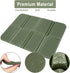 Backpacking, plplaaoo Camping Cushion Seat, Foldable Sitting Mat Waterproof XPE Foam Sitting Pad Portable Foldable