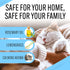 EBPP Stop The Scratch Cat Spray Deterrent, Non-Toxic, Safe for Plants and Furniture, Rosemary Oil