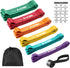 Zacro Resistance Bands, 6 Resistance Levels Pull Up Assistance Bands for Men & Women, Heavy Duty Set with Door Anchor