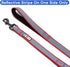 Pawtitas Heavy Duty Double Handle Dog Leash for Medium and Large Dogs, Ideal for Training, Red
