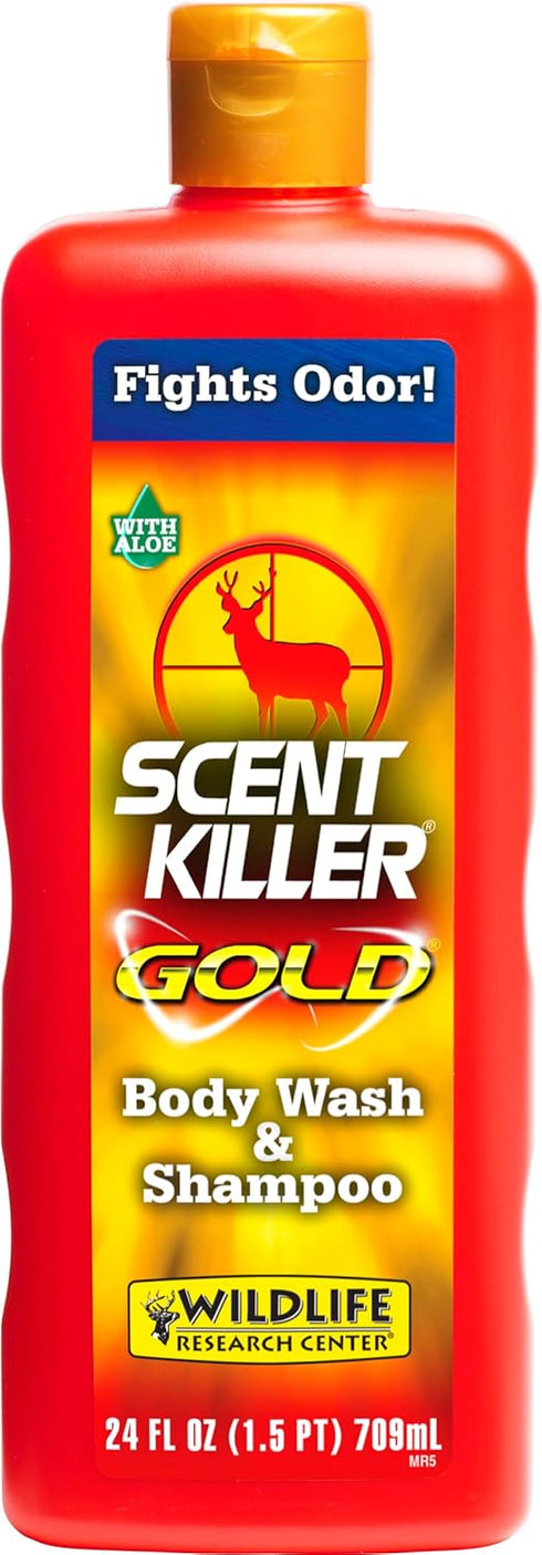 Wildlife Research Scent Killer Gold 1241 Body Wash and Shampoo, 24 Ounce