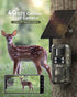 Xega 4G 7800mAh 950nm IP66 LTE Cellular Trail Camera with Livestreaming, No WiFi Game/Deer Cameras, Motion Activated