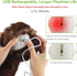 PETGEEK Interactive Squeaky Dog Toy, Automatic Moving Vibrating Dog Balls with Plush Cover, Rechargeable Perro Juguetes