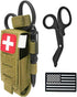 1000D Laser Cut Tactical Molle Tourniquet Holder, Molle Medical Trauma Shears Pouch