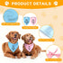 2 Packs Big Sister and Big Brother Pet Dog Bandana, Triangle Scarf for Small Medium Large Dogs, Baby Announcement