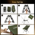 Camptime Backpacking 330Lbs, Portable Camping Chair, Lightweight Compact Chair with Side Pocket, Wide Seat Folding