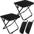 2 Pack Camping Stool 13 Inch Portable Folding Stool for Adults, Lightweight