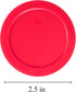 Super Z Outlet Red Replacement 2.5" Air Hockey Pucks for Game Tables, Pack of 4