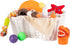 Dog Toy Basket - Handmade Dog Toy Bin, Dog Bone Shaped Basket for Toys, Dog Storage Organizer, Cat Toy Box, 17x13in Dog