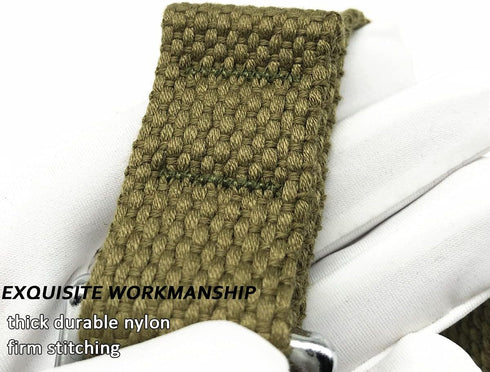 6ft Heavy Duty Tactical Dog Leash, Military Style Thick Nylon for Outdoor Walking, Coyote Brown