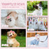 20 Pcs Dog Hair Bows for Small Dogs, Cute Grooming Bows with Rubber Bands