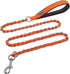Chew Proof Dog Leash, Heavy Duty Chain Leash for Large Dogs, Indestructible Metal Leash with Soft Padded Handle