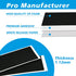 Haisalin 30Pcs 38mmX110mm Fingerboards(30) Fingerboard Foam Grip Tape, Fingerboard Tape,Foam Grip Tape