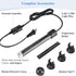 HITOP 50W 100W 300W Thickened Glass Aquarium Heater, Upgraded Fish Tank Thermostat Heater for Seawater/Fresh Water