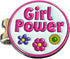 Foretra Girl Power Golf Ball Marker with Magnetic Hat Clip, Funny Golf Gifts and Accessories for Men