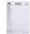 Yellow Mountain Imports Mexican Train and Chicken Foot Dominoes Scorepad/Scoring Sheets (8.2