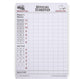 Yellow Mountain Imports Mexican Train and Chicken Foot Dominoes Scorepad/Scoring Sheets (8.2