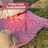 Couleurs Waterproof Picnic Mat, Portable Camping Mat, Beach Mat, Foldable Waterproof Sand Mat with Straps for Outdoor
