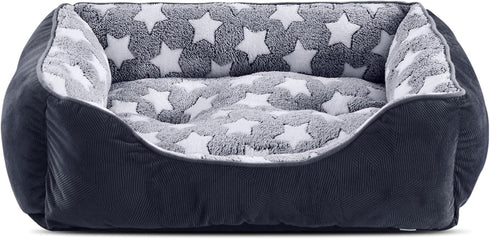 GASUR Rectangle Dog Bed for Large Dogs - Cozy Washable Orthopedic Dog Sofa Bed, Sturdy Anti-Slip Bottom, Soft Calming
