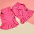 Dog Dress Small Dog Dresses Tutu Princess Clothes for Small Dog Girl, Chihuahua, Yorkie, Set of 2 (Medium, Hot Pink)