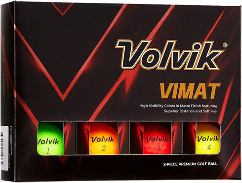 Volvik Vimat Golf Balls (Assorted)