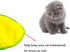 Replacement Wands Pack of 3 for Cat's Meow Motorized Cat Toy, Electronic Motion Mouse Tail Refills