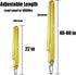 Heavy Duty Boxing Bag Hanger Strap Mount - Yellow, Supports Up to 1000lbs, Adjustable Length 40-80in, Ideal for Boxing