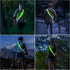 LED Belt Reflective Sash for Walking at Night - High Visibility Adjustable Safety Gear for Runners