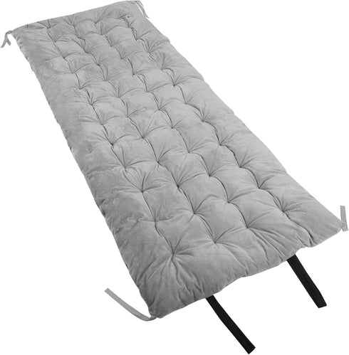 REDCAMP Extra Thick Folding Cot Pads for Sleeping, Soft Comfortable Velvet & Corduroy Camping Mattress Pad
