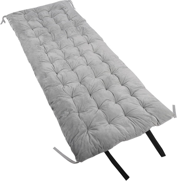 REDCAMP Extra Thick Folding Cot Pads for Sleeping, Soft Comfortable Velvet & Corduroy Camping Mattress Pad