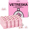 VETRESKA Cherry Blossom Scented Dog Poop Bags, Leak Proof, Extra Thick and