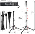 Portable Batting Tee Baseball Softball Tripod Stand with Carrying Bag for Training Practice