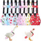8 Pcs Chicken Diapers Bird Diaper Reusable Duck Diapers Waterproof and Adjustable
