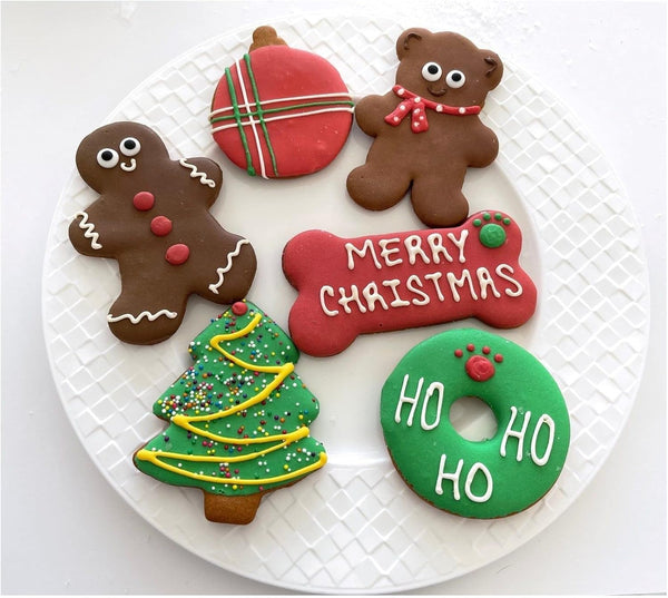 BoxDog Christmas Cookies for Dogs - Handmade Holiday Cookie Gift, Christmas Treats You Can Eat with Your Dog!
