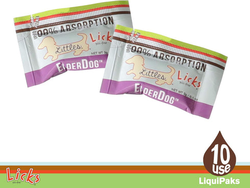 Licks Pill-Free ElderDog Small Breed Vitamins & Supplements for Joint and Immune Support