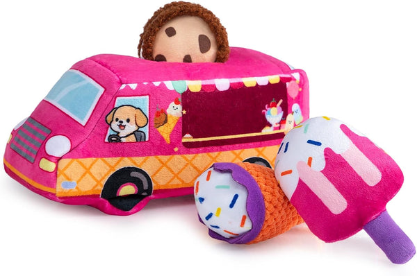 Hollypet Squeaky Dog Toy, Interactive Plush Hide and Seek Dog Toys for