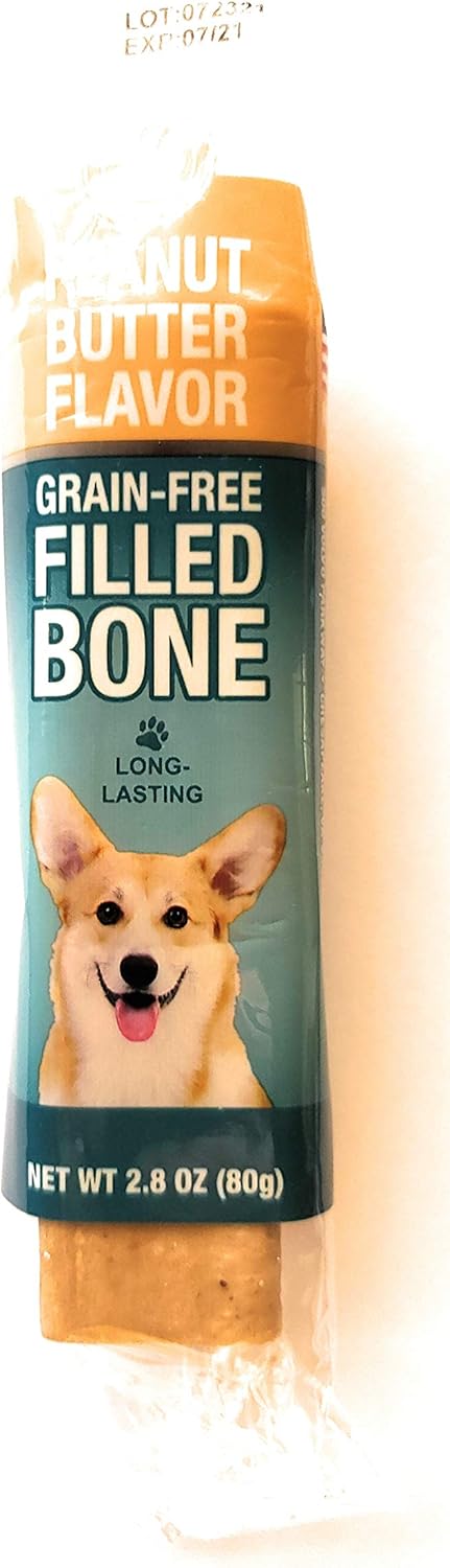 Ultra Chewy Peanut Butter Treats for Dogs, 2.8 oz, 1 Pack