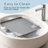 Greatbond 24" 24", 4 Pee Pad Holder for Dogs x Silicone Potty Tray with Holder Clamps, High Edge No-Spill Dog Training