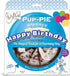The Lazy Dog Happy Birthday Pie Dog Treat, 5 oz, Special Boy Celebration Treat with Bonus Sign
