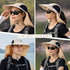 Sun Hat for Men Women - UPF 50+ UV Protective Hiking Fishing Wide Brim Sun Hat with Neck Flap