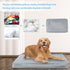Waterproof Dog Bed Cover with Zipper, Oxford Dog Crate Pad Cover, Washable Replacement Cover (Gray #1, 40*27*4in)